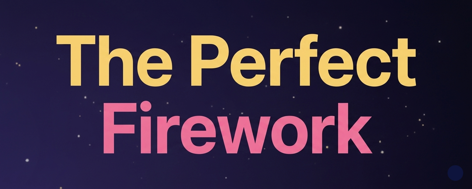 The Perfect Firework Logo